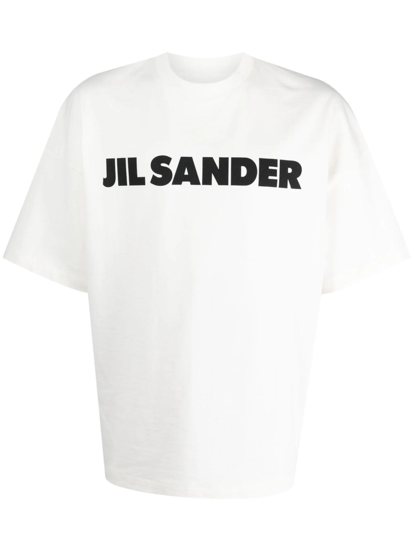 Jil Sander Logo Printed T-Shirt White