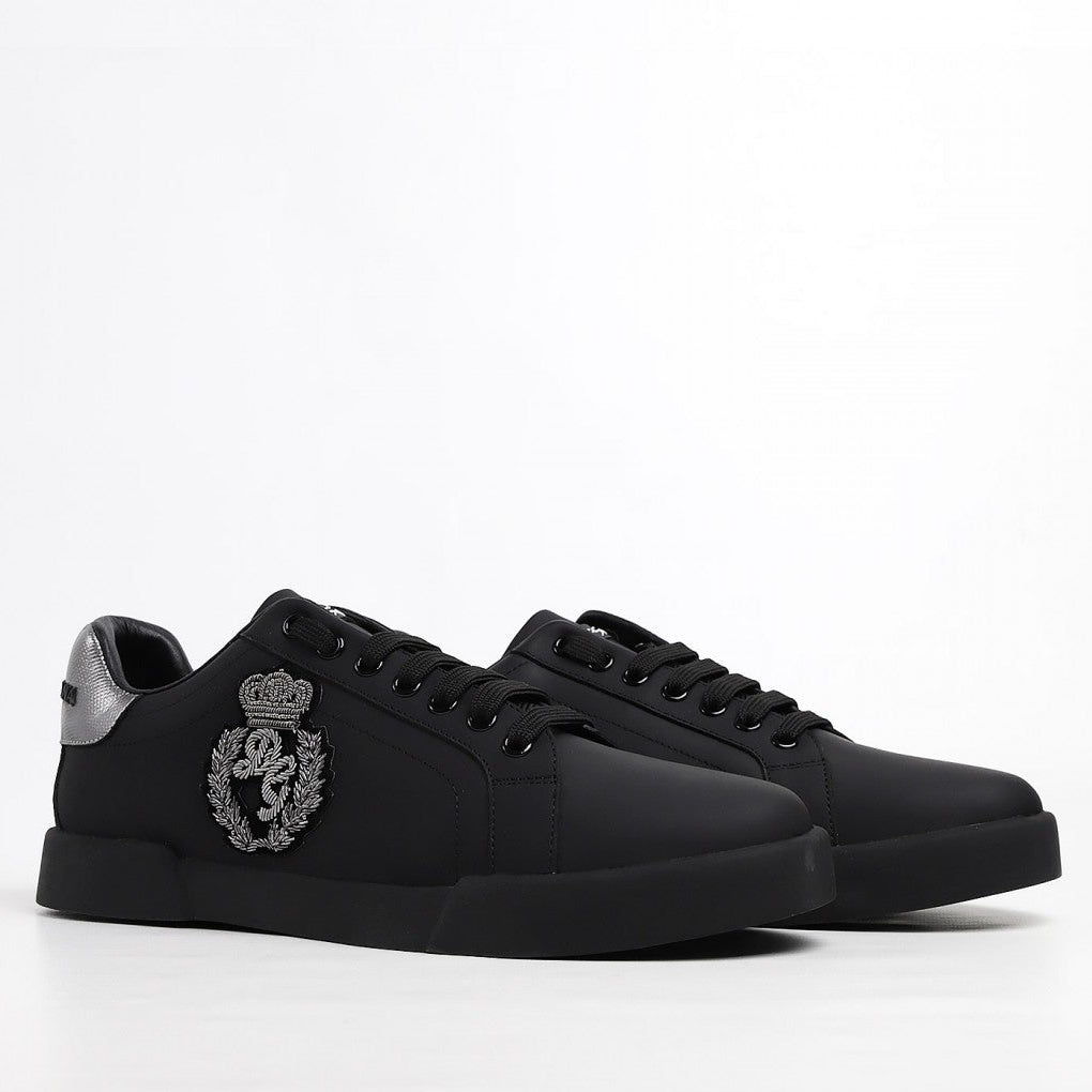Dolce & Gabbana Portofino crown-patch leather