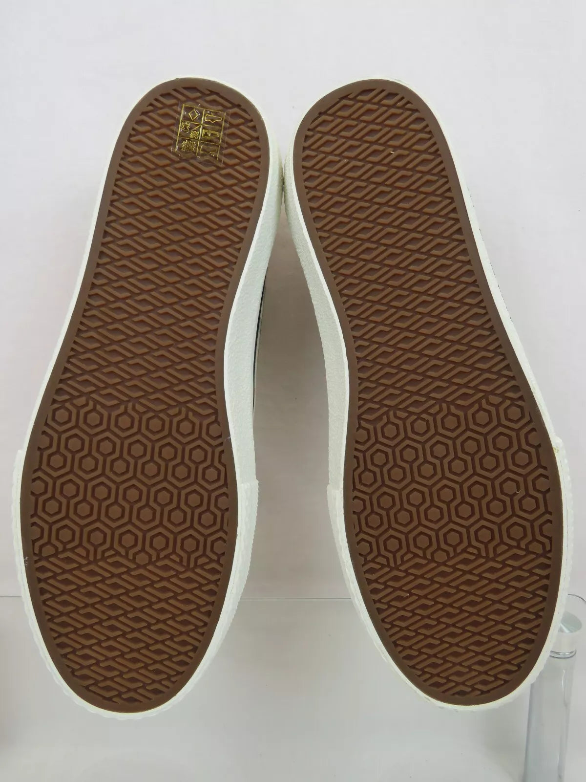 Burberry Logo Print Vintage Check Cotton Sneakers