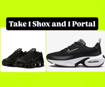 1x Nike Shox TL and 1x Nike Portal Sneaker - Combo Deal