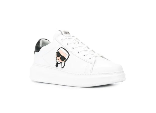 Karl Lagerfield Kapri Mens Karl Ikonik 3D White Sneaker