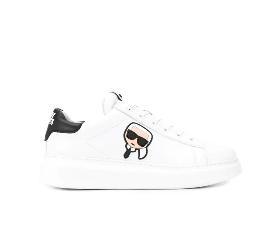 Karl Lagerfield Kapri Mens Karl Ikonik 3D White Sneaker