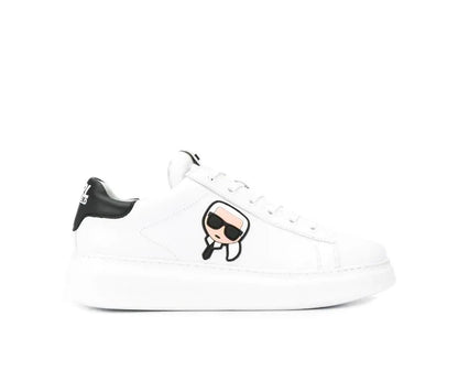 Karl Lagerfield Kapri Mens Karl Ikonik 3D White Sneaker